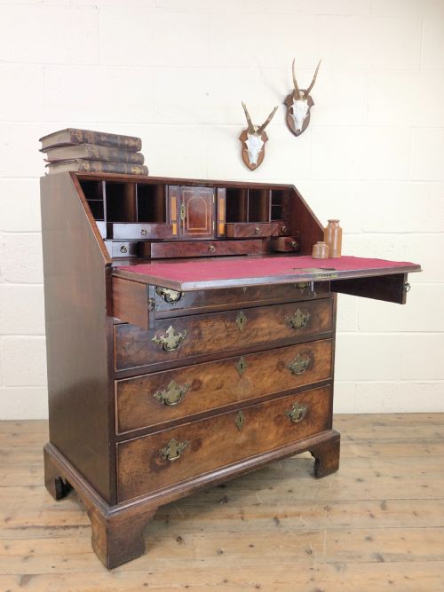 fig 1. Antique Fall Front Bureau