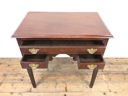 fig 1. Antique 19th Century Mahogany Side Table
