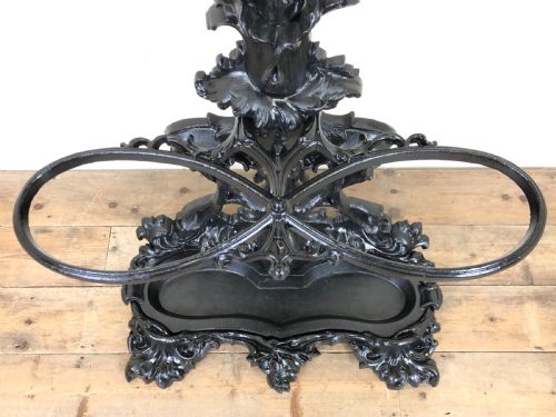fig 2. Antique Coalbrookdale Hall Stand