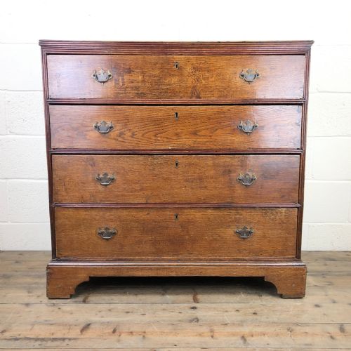 Antique Country Oak Chest of Drawers