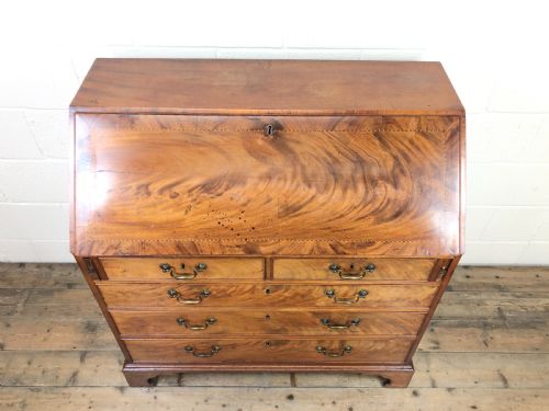 fig 1. Antique Mahogany Bureau