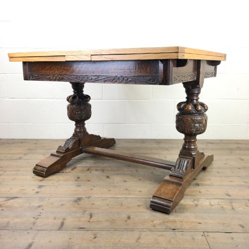 Oak Draw Leaf Dining Table