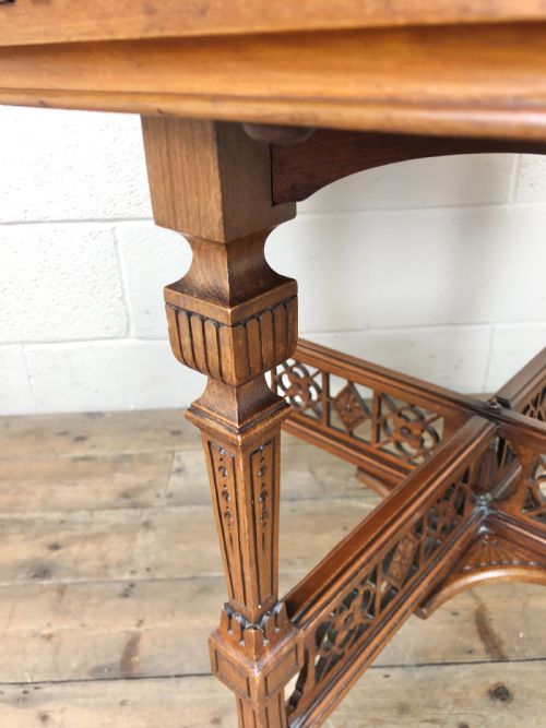 fig 1. Antique Octagonal Mahogany Table