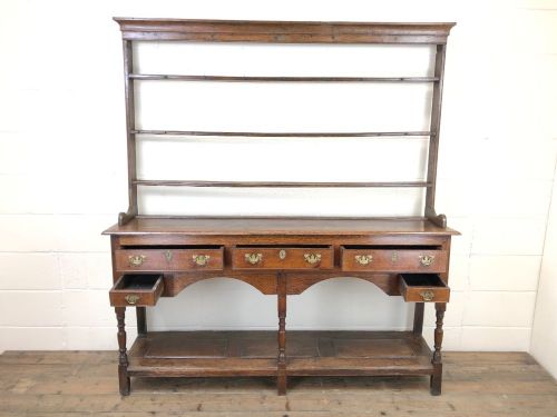 fig 2. Antique Welsh Oak Dresser