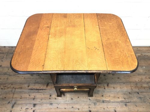 fig 2. Early 20th Century Arts and Crafts Drop Leaf Table