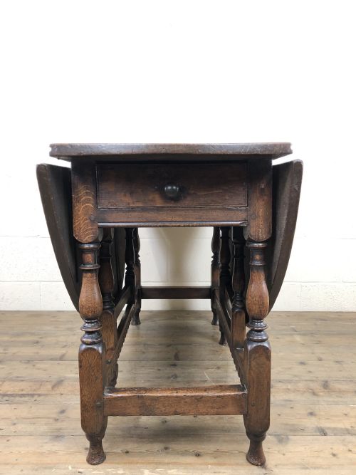 18th Century Oak Gate Leg Table