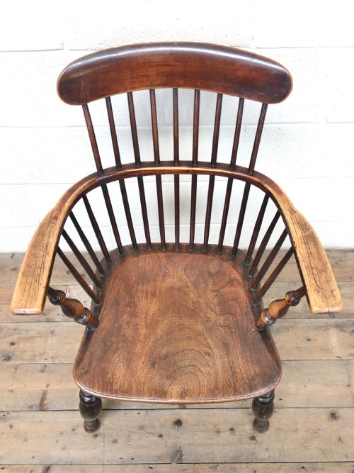fig 1. Antique Windsor Elbow Chair