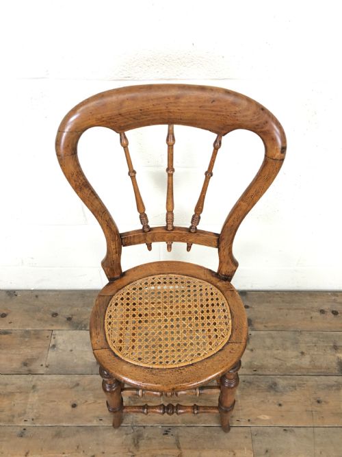 fig 1. Antique Child's Correctional Chair
