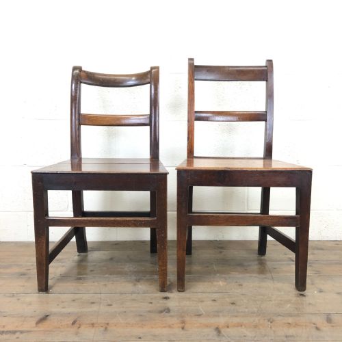 Two Antique Welsh Farmhouse Chairs