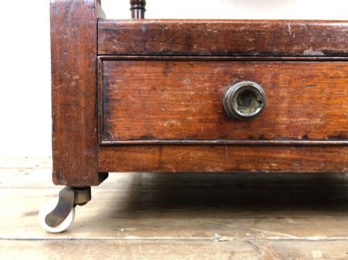 fig 1. Antique Mahogany Four Tier Whatnot