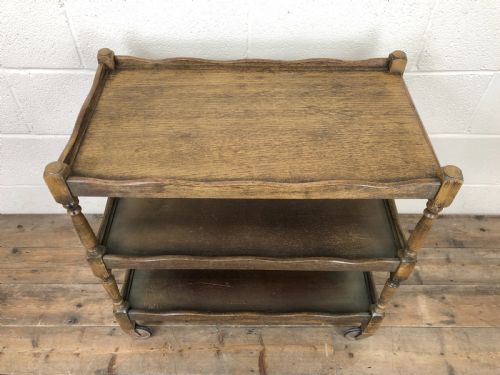 fig 1. Early 20th Century Tea Trolley