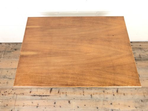 fig 1. Antique Panelled Pale Oak Monk’s Bench