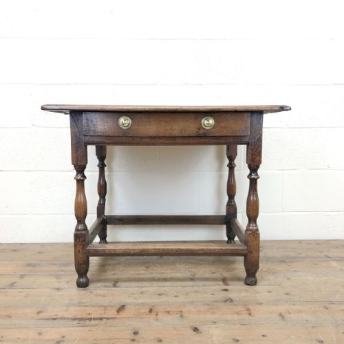 Antique Oak Side Table