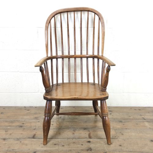 Antique Stick and Hoop Back Armchair