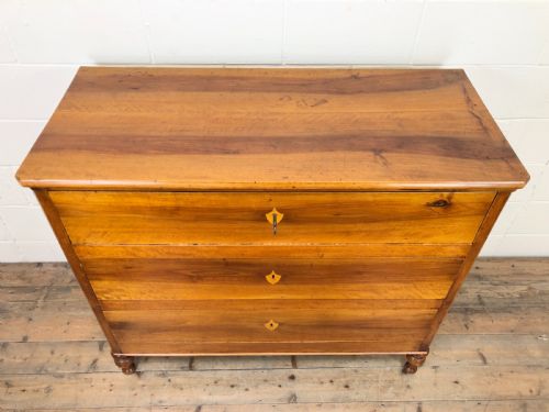 fig 1. Unusual Antique Mahogany Chest of Drawers