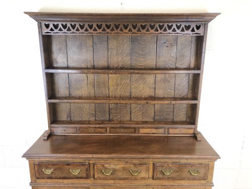 fig 2. Antique Oak Pot Board Dresser