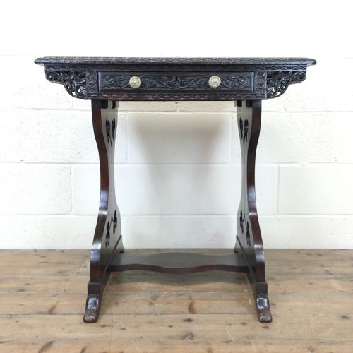 19th Century Padauk Side Table