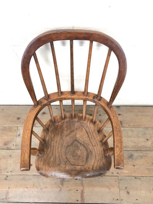 fig 1. Antique Child’s Windsor Chair