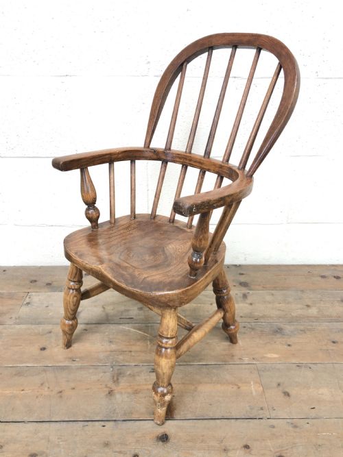 fig 2. Antique Child’s Windsor Chair
