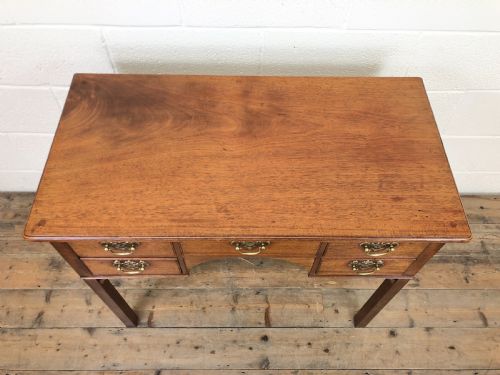 fig 1. Antique Oak Side Table 