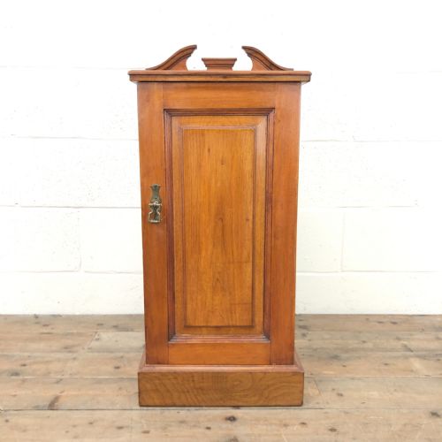 Antique Walnut Blind Panel Cupboard