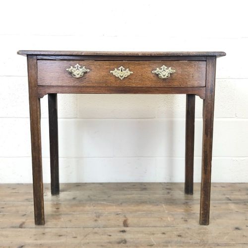 19th Century Oak Side Table