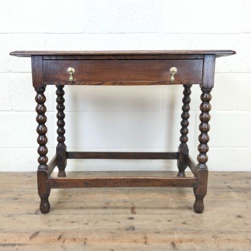 Antique Oak Side Table