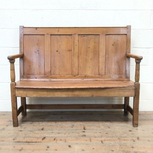 19th Century Pembrokeshire Pine Settle