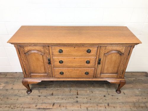 fig 2. Early 20th Century Oak Sideboard