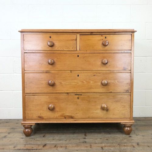 Antique Pine Chest of Drawers
