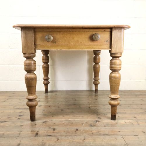 Antique Pine Kitchen Table