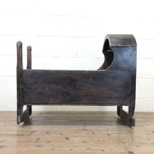 Antique Oak Cradle