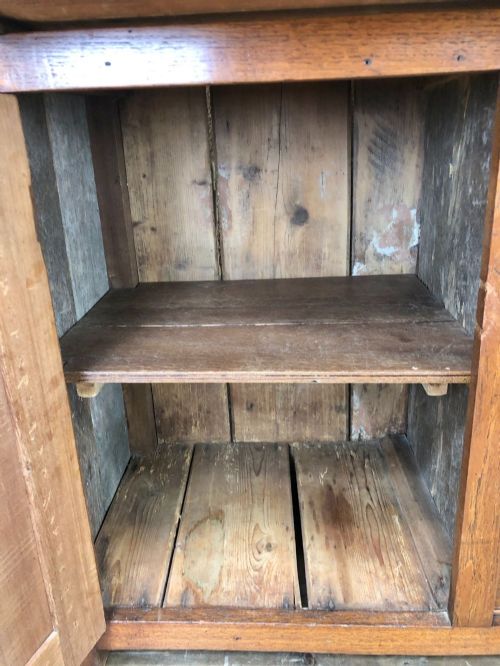 fig 1. 19th Century Oak Kitchen Dresser