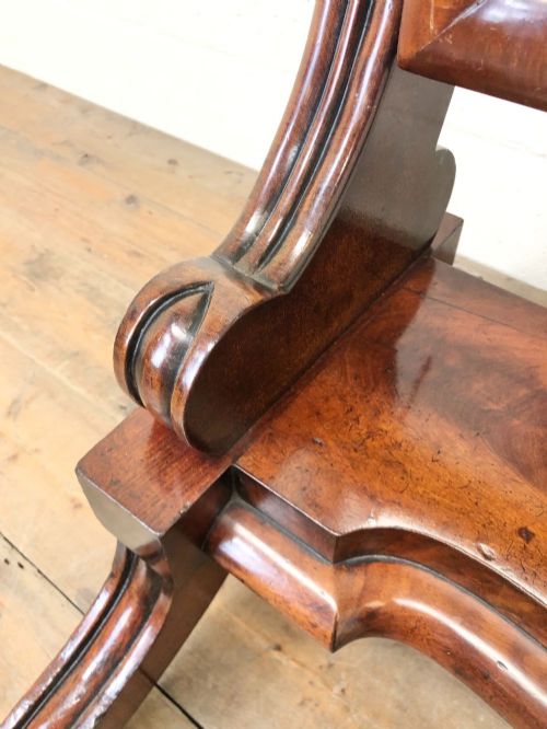 fig 2. Antique Mahogany Dressing Mirror