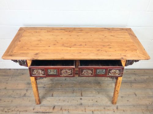 fig 1. Chinese Elm Sideboard