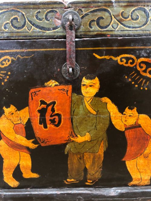 fig 2. Small Chinese Painted Box