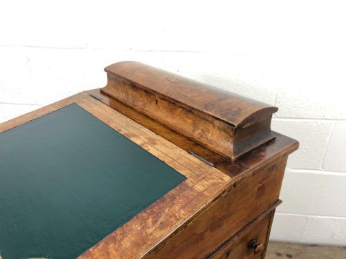 fig 2. Antique Walnut Davenport Desk
