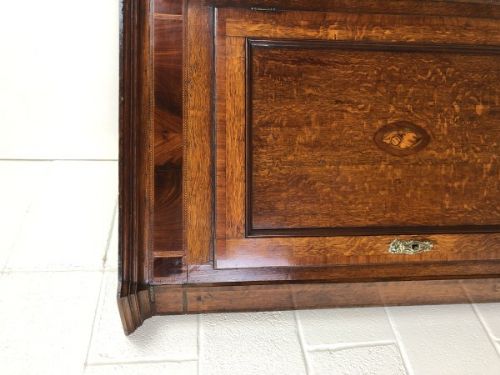 fig 2. Georgian Oak Corner Cupboard with Inlay