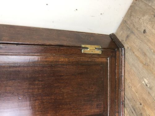 fig 2. Georgian Oak Wall Hanging Corner Cupboard