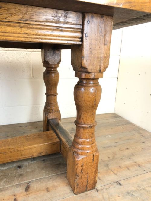 fig 2. Early 20th Century Oak Dining Table