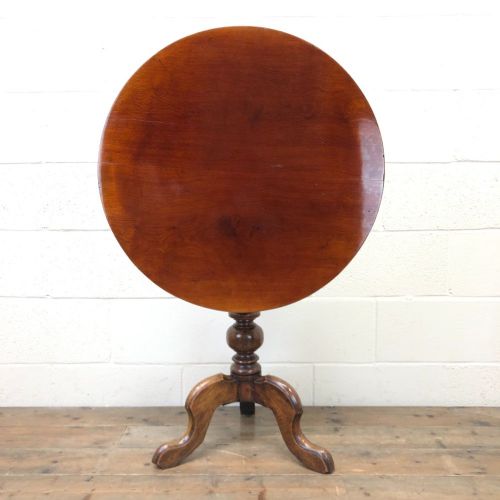 Antique Mahogany Tilt Top Table
