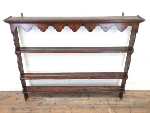 fig 1. Antique Oak Dresser Top