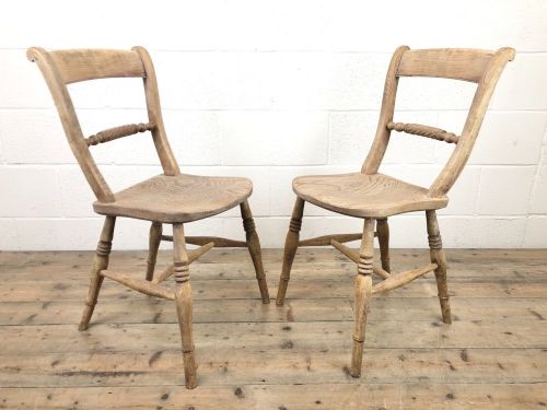 fig 2. Pair of Chairs with Rope Twist Backs