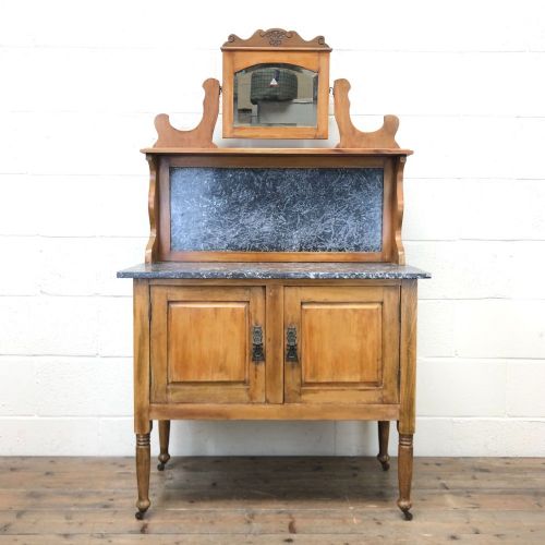 Antique Washstand with Marble Top