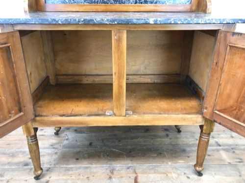 fig 1. Antique Washstand with Marble Top