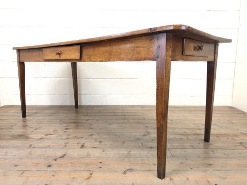 fig 1. Antique French Farmhouse Kitchen Table