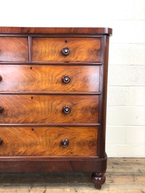 fig 1. 19th Century Mahogany Chest of Drawers