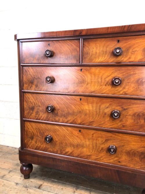fig 2. 19th Century Mahogany Chest of Drawers