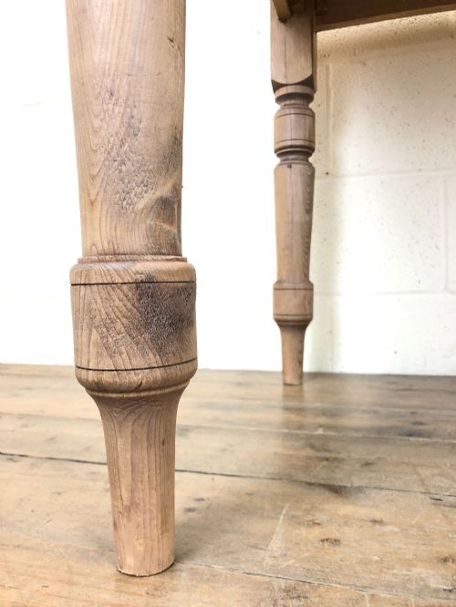 fig 1. Rustic Pine Kitchen Table