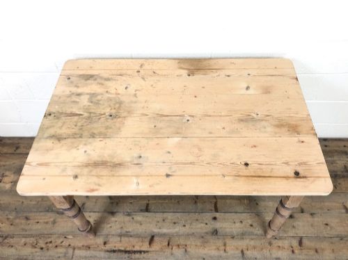 fig 2. Rustic Pine Kitchen Table